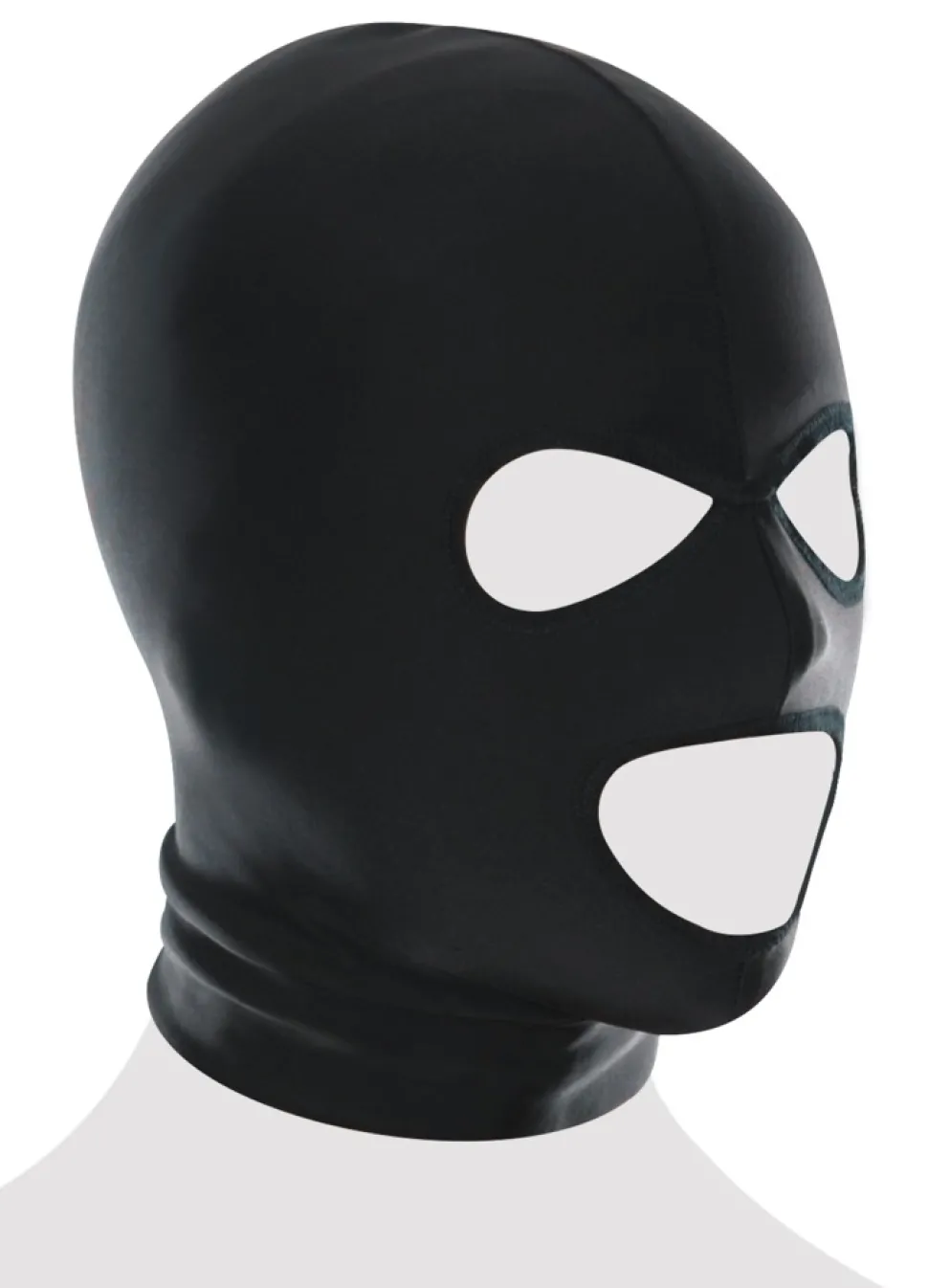 3 Loch Maske aus dehnbarem Material