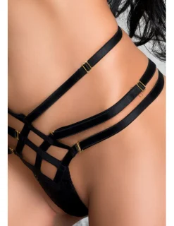 Aisha Set Gold and I Collection schwarz