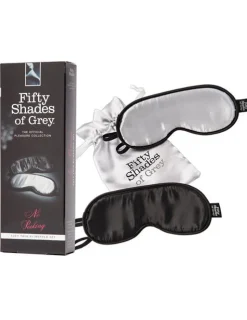 Augenbinde Satin "No Peeking"