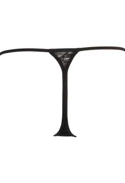 Babydoll & String schwarz