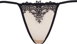 Babydoll & String V-8919 beige