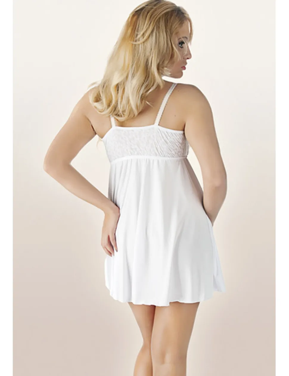 Babydoll M/1076 weiß