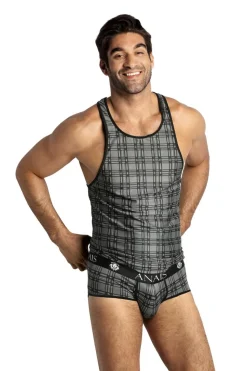 Balance Tank Top in schönem Karo-Muster