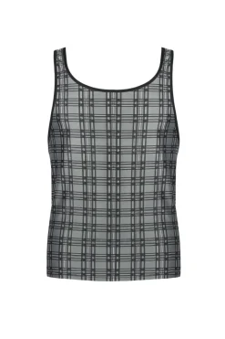 Balance Tank Top in schönem Karo-Muster