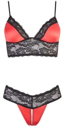 BH Set mit rot