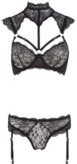 BH Set Spitze schwarz