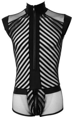 Body for Man mit Streifenmuster