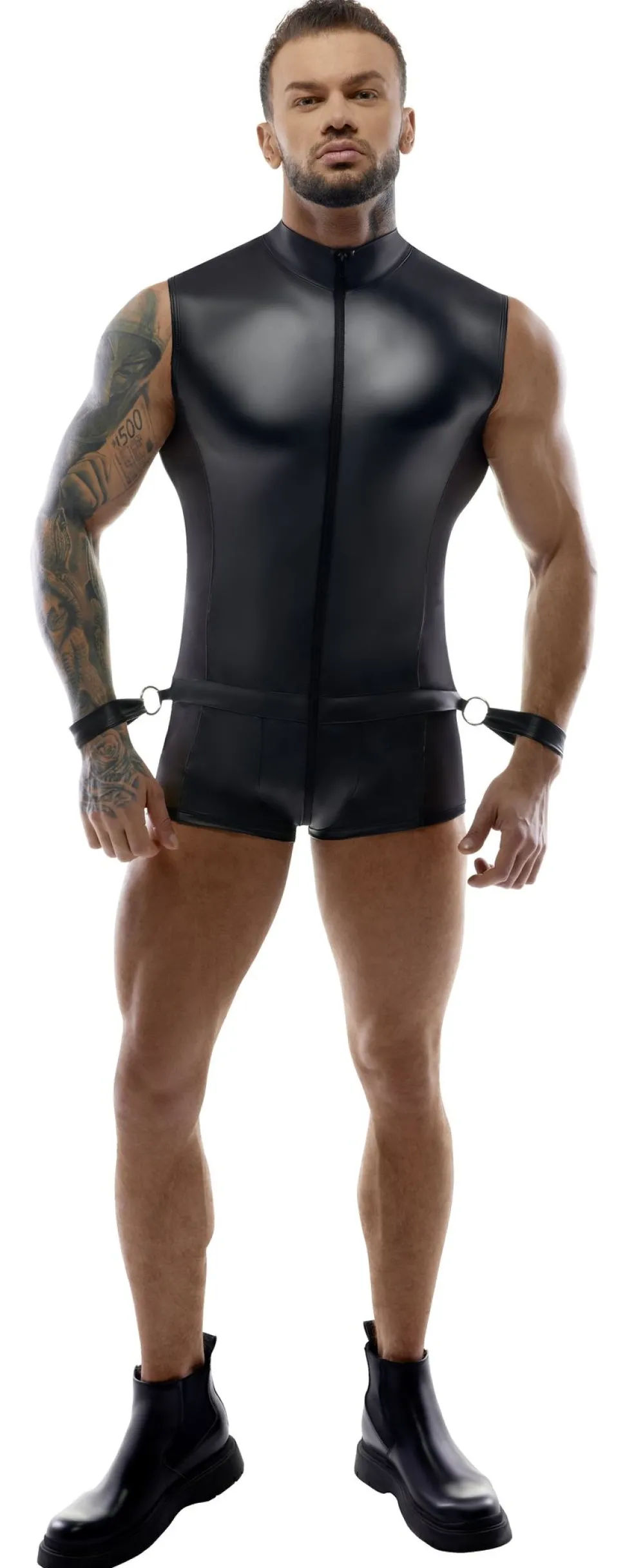 Bondage Overall im Mattlook