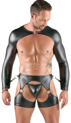 Bondage Set im Mattlook aus dehnbarem Material
