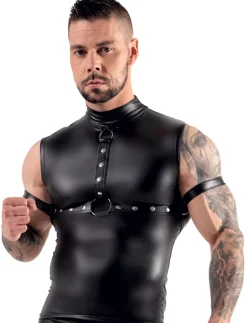 Bondage Top Wetlook Matt Harness