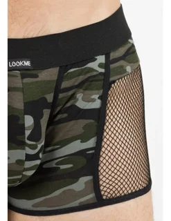 Boxer Short Military 58-67 schwarz/grün