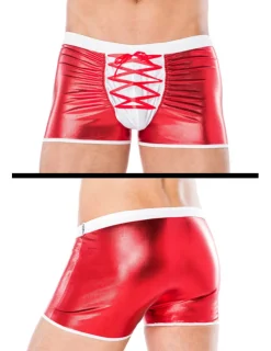 Boxershorts MC/9091 rot/weiß