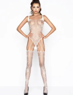BS034w Bodystocking weiss