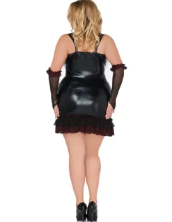 Chemise + Armstulpen SB/1021 schwarz