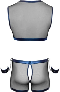 Clubwear Set mit Handschellen