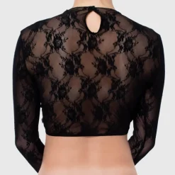 Croptop EVA aus Spitze