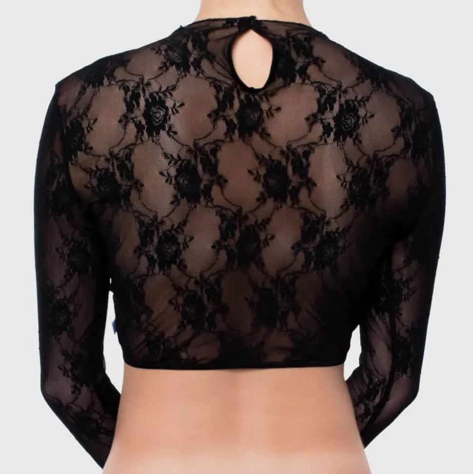 Croptop EVA aus Spitze