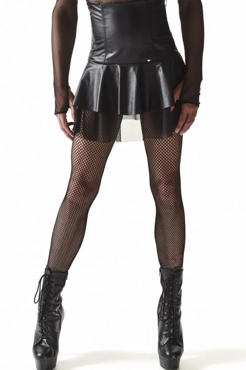 Crossdresser Fetish Line - Wetlook Rock CRD001 schwarz