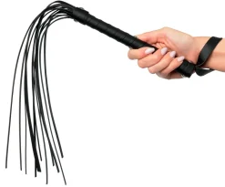 Deluxe Cat-O-Nine schwarz