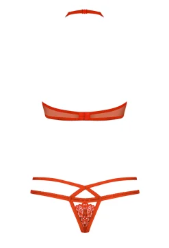 Dessous Set 2 tlg. rot