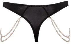 Doppel-Perlen-Rio aus feiner Spitze mit feiner edler Stickerei