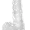 Durchsichtiger Dildo 15cm mit Saugfuß