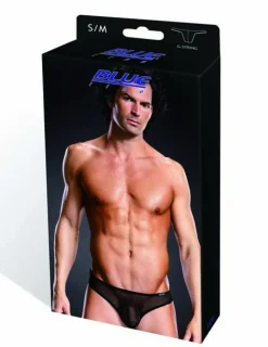 Durchsichtiger G-String in schwarz