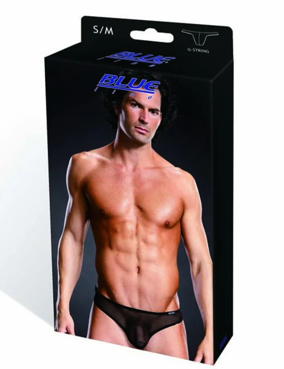 Durchsichtiger G-String in schwarz