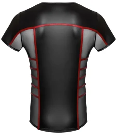 Edles Mattlook Shirt mit Feinnetz im Slim-Fit