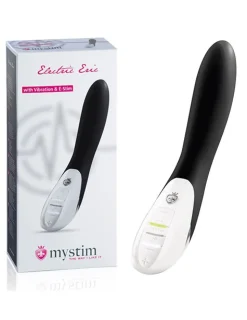 Electric Eric eStim Vibrator, sexy schwarz