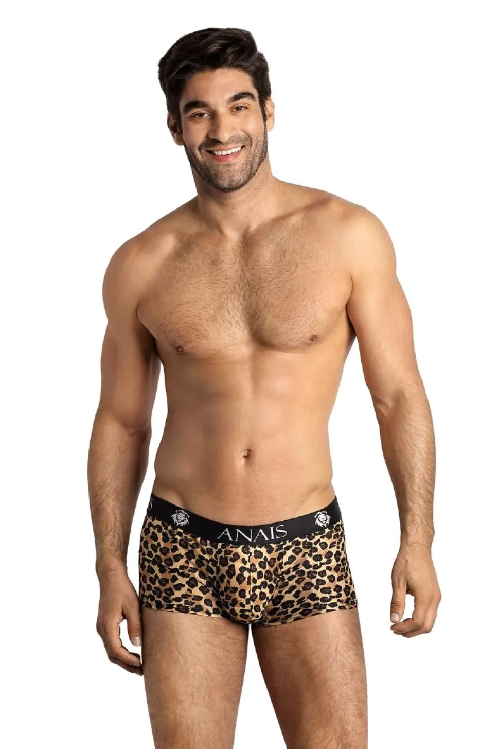 elegante Herren Boxer-Short im Leoparden-Look aus weichem Material