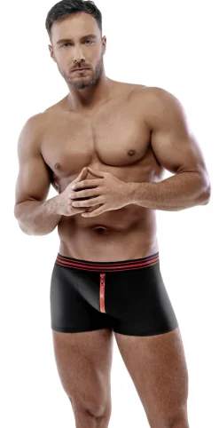 Enge Herren Pants mit roten Details