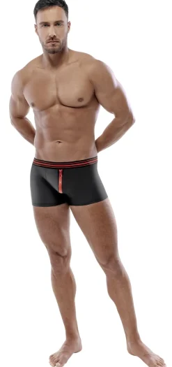 Enge Herren Pants mit roten Details