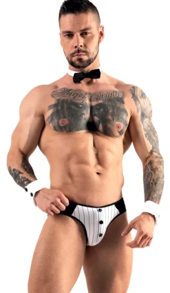 Gentleman Set schwarz-weiß