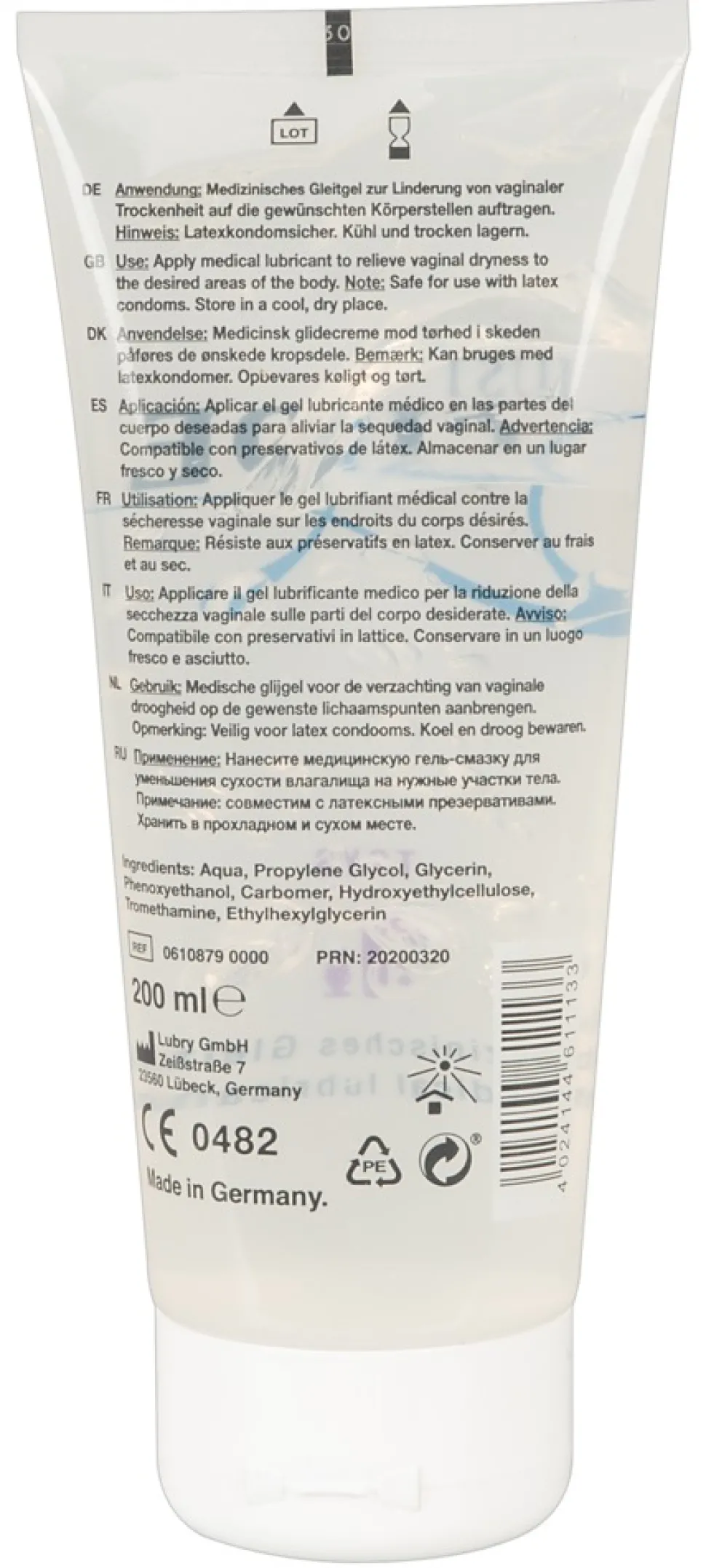 Gleitgel für Toys Sexspielzeug Gel