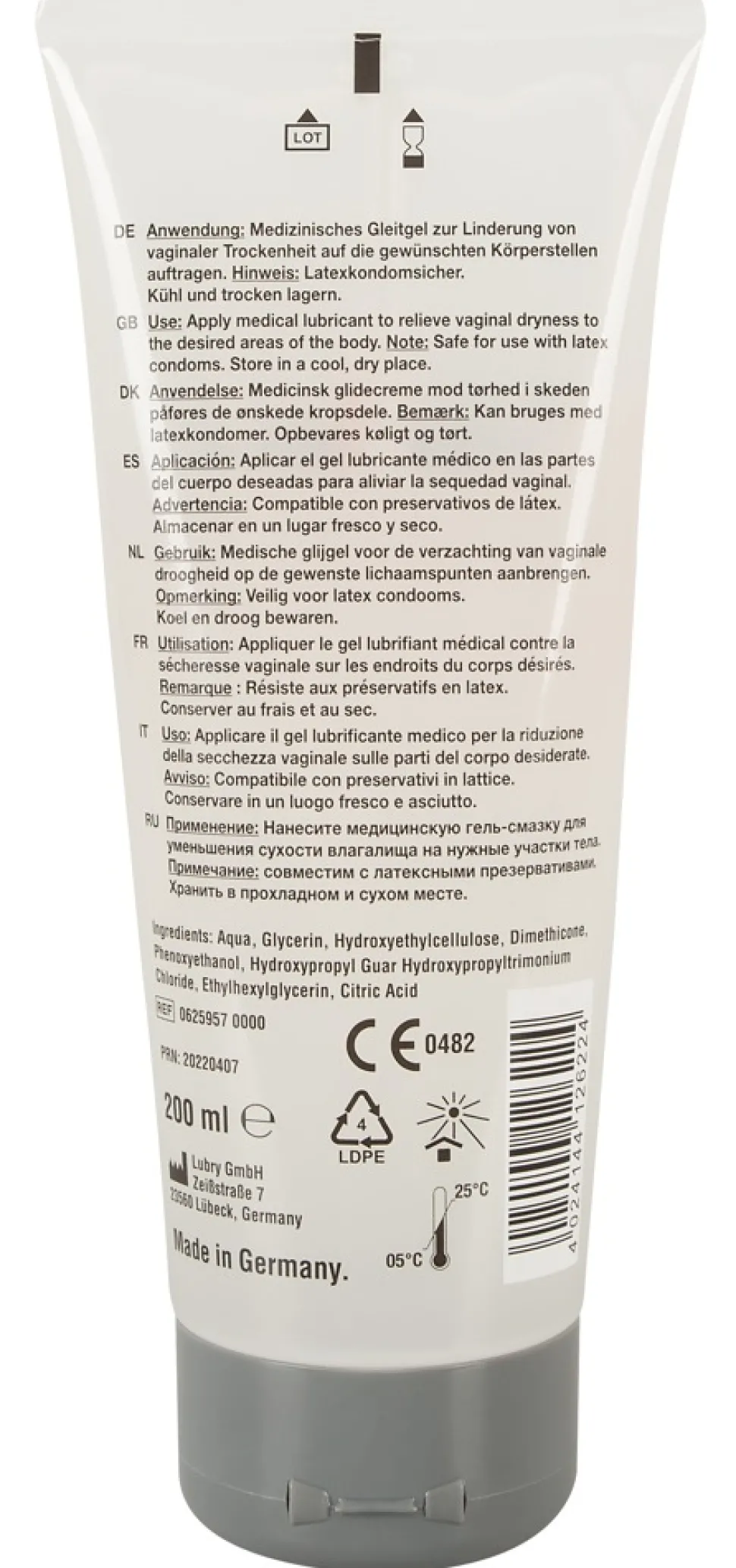 Gleitgel Performance 200ml