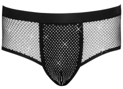 Glitzer Pants mit Netzeinsätze für besondere Momente