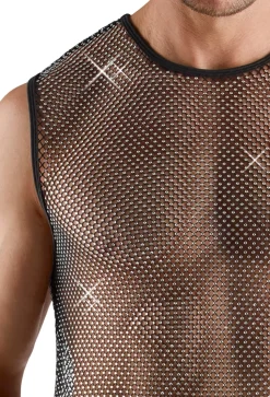 Glitzer Shirt aus dehnbarem Material