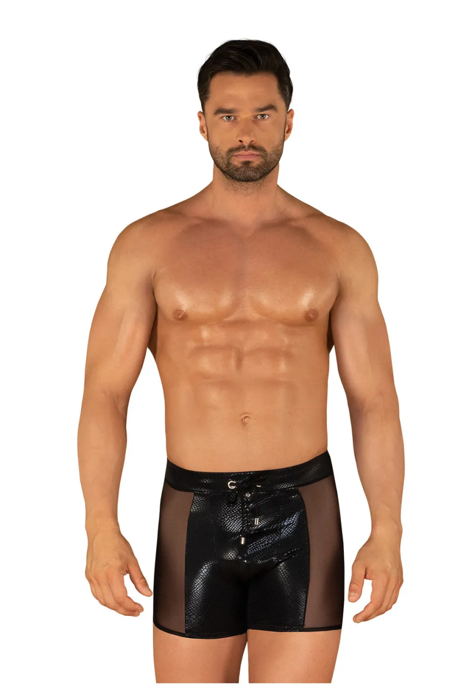 Glänzende Badeshorts Swimwear Badehose Beachshorts