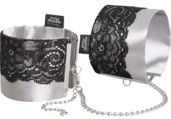 Handfesseln mit Kette silber