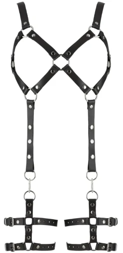 Harness für Frauen aus Leder chromfrei