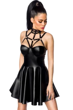 Harness-Wetlook-Kleid