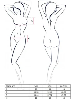 Hebe-BH Set Brida Spitze