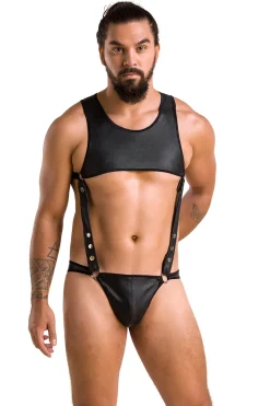 Herren Body im Mattlook mit Nietendetails