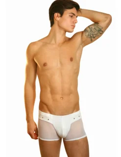 Herren Boxer Open Spirit weiß