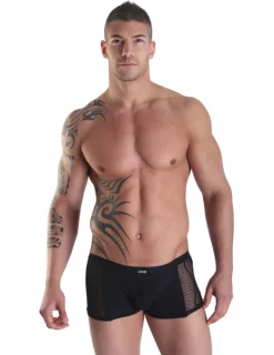 Herren Boxer Visible Man schwarz
