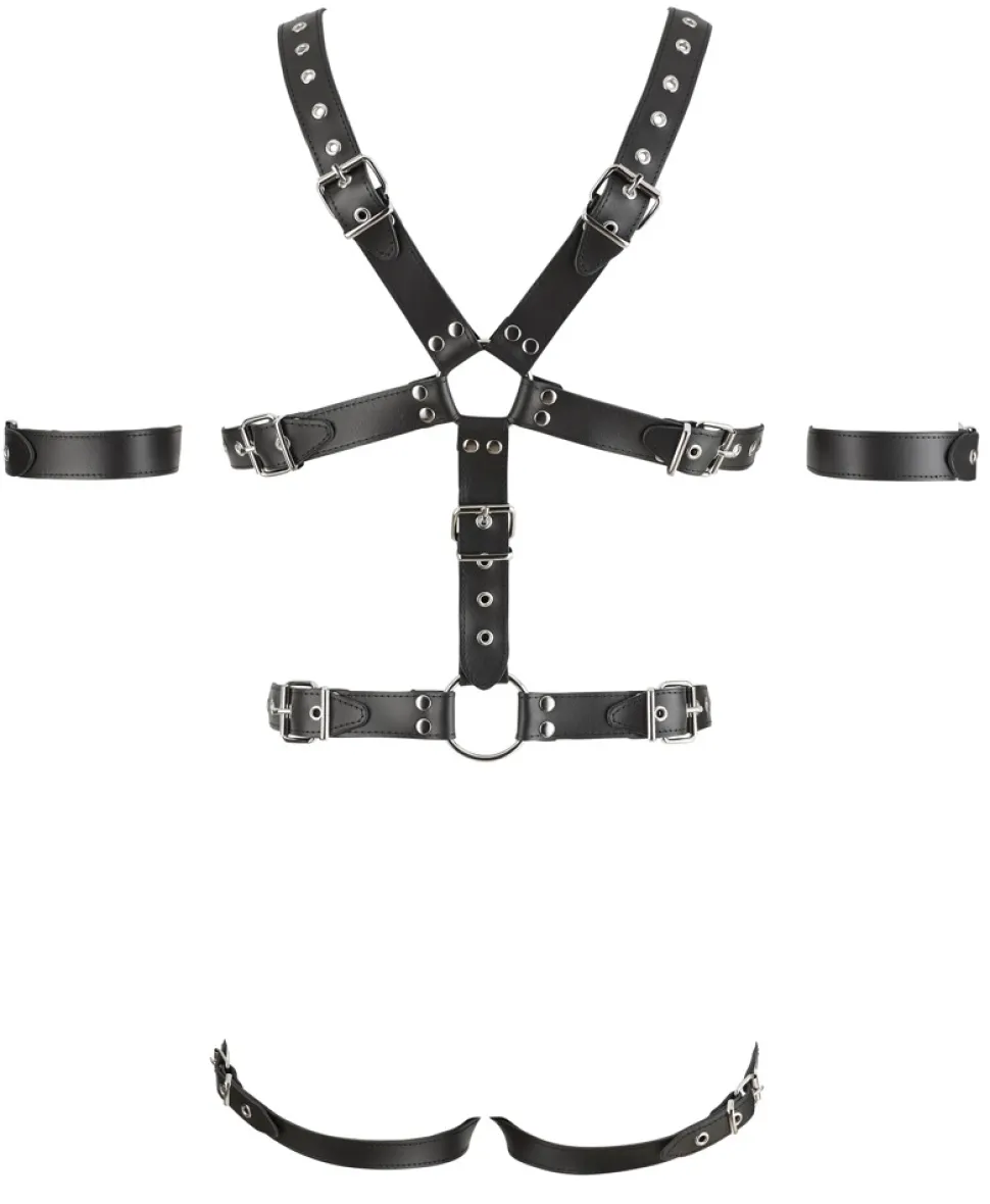 Herren Harness aus Leder verstellbar