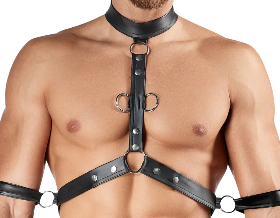 Herren Harness mit Pants aus elastischem Material