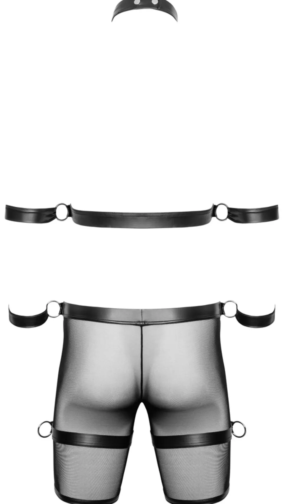 Herren Harness mit Pants aus elastischem Material