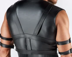 Herren Harness Set aus elastischem Material